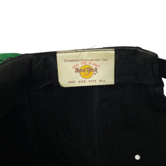 Hard Rock Cafe New Orleans Snapback Cap Trucker Baseball Hat Save The Planet - Picture 8 of 15